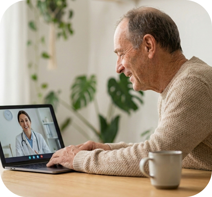 Consultation with a specialist doctor